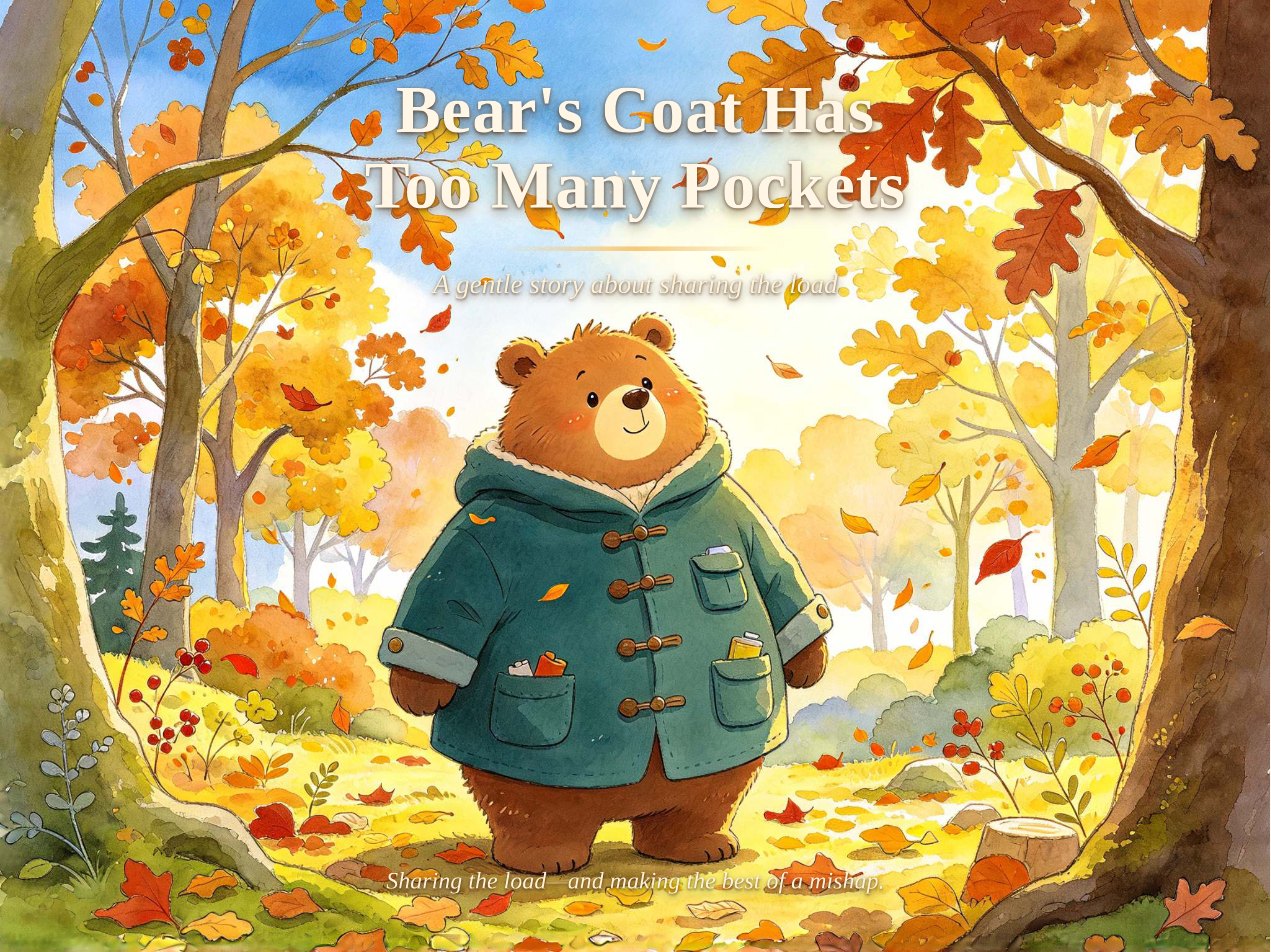 Cover of Bear's Coat Has Too Many Pockets