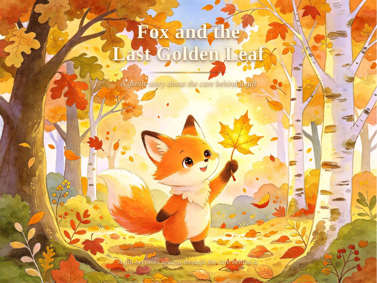 Cover of Fox and the Last Golden Leaf