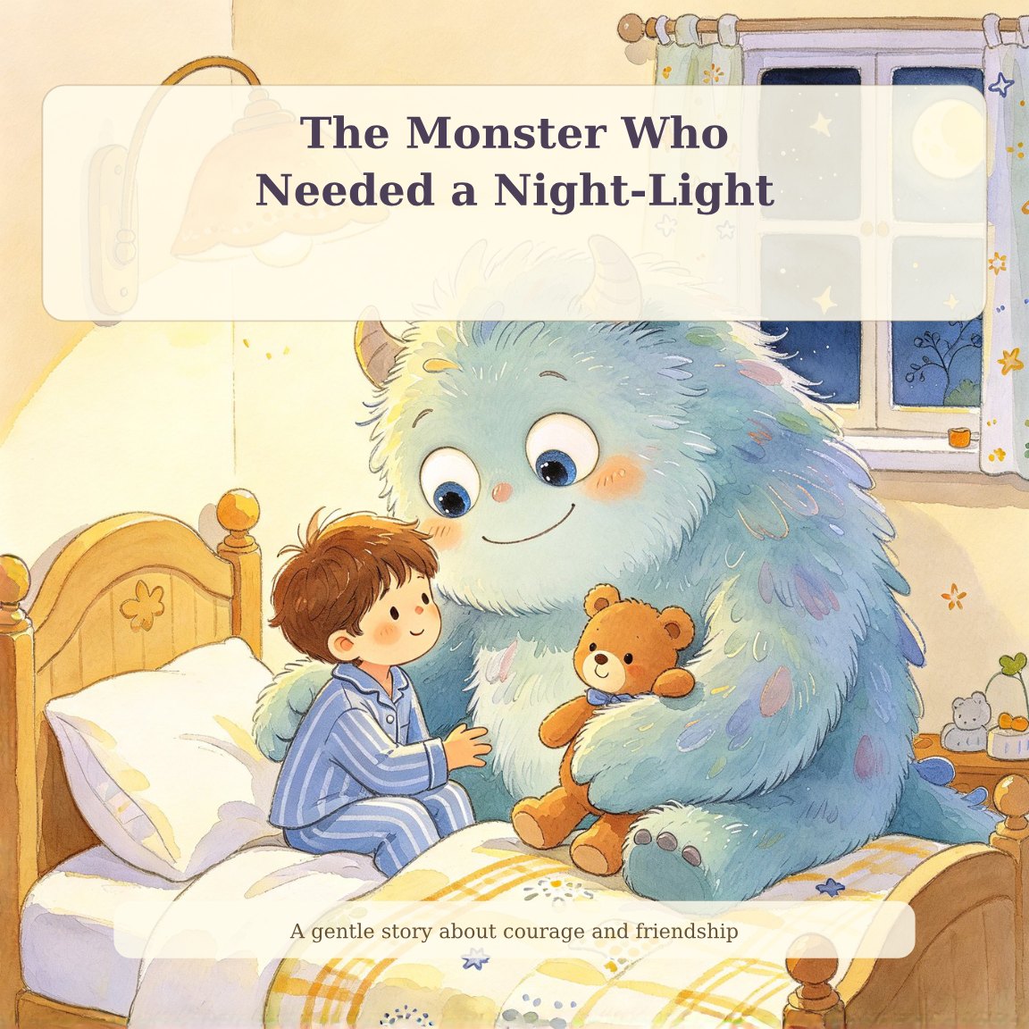 Cover of The Monster Who Needed a Night Light