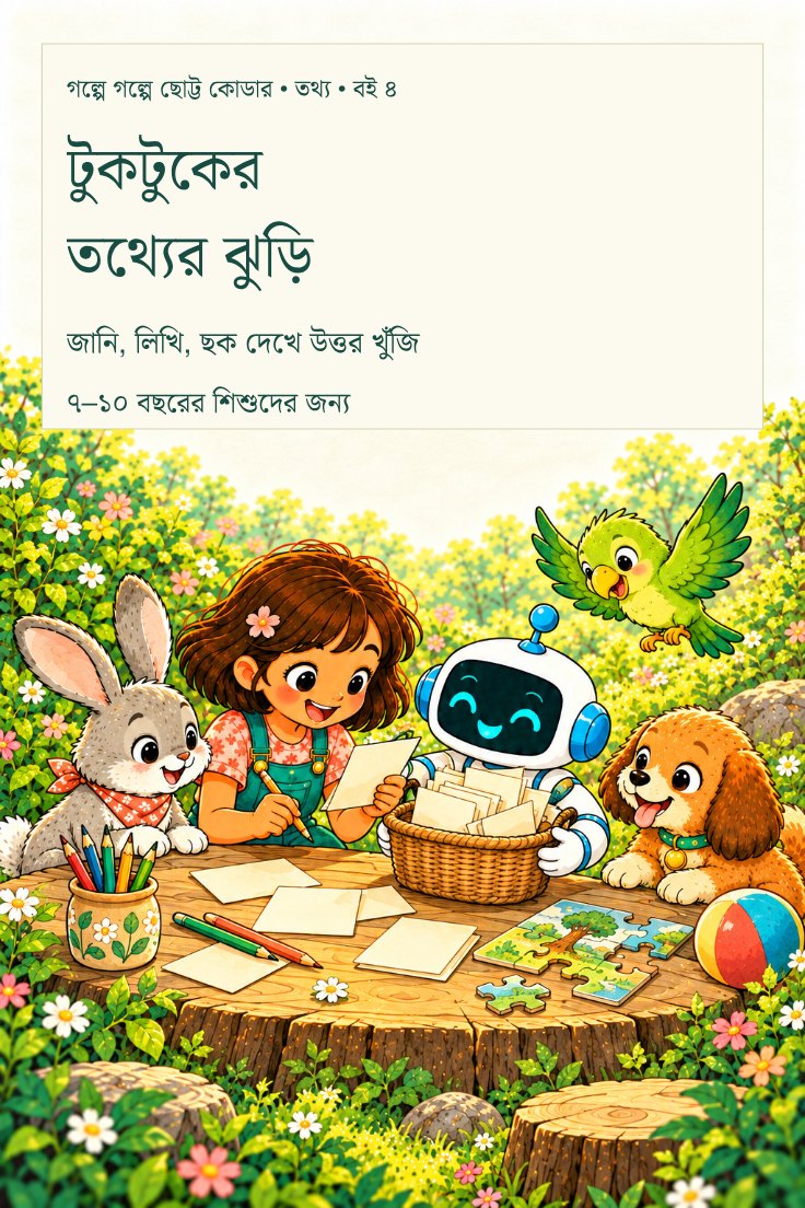 Cover of টুকটুকের তথ্যের ঝুড়ি
