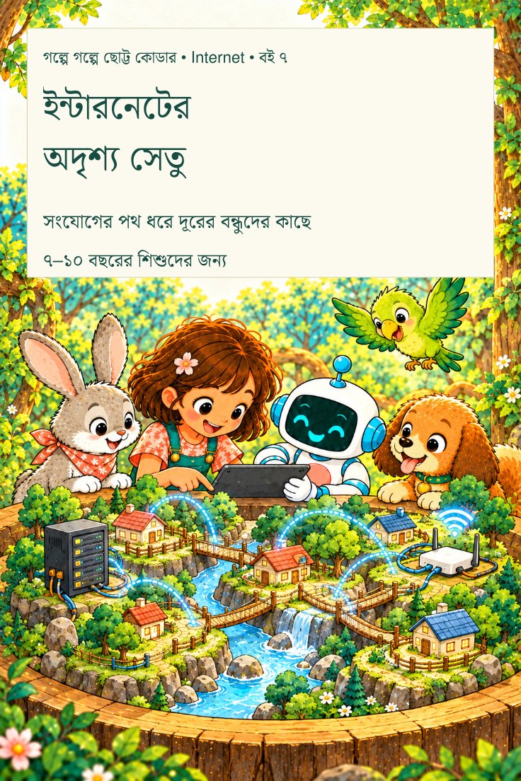 Cover of ইন্টারনেটের অদৃশ্য সেতু