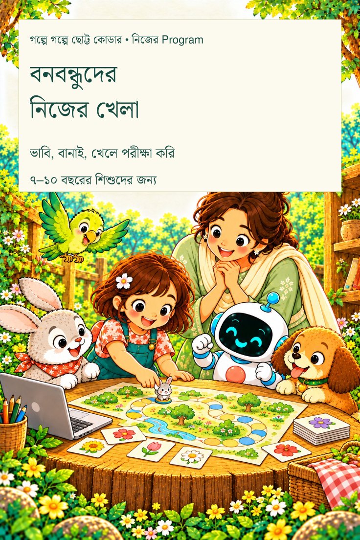 Cover of বনবন্ধুদের নিজের খেলা