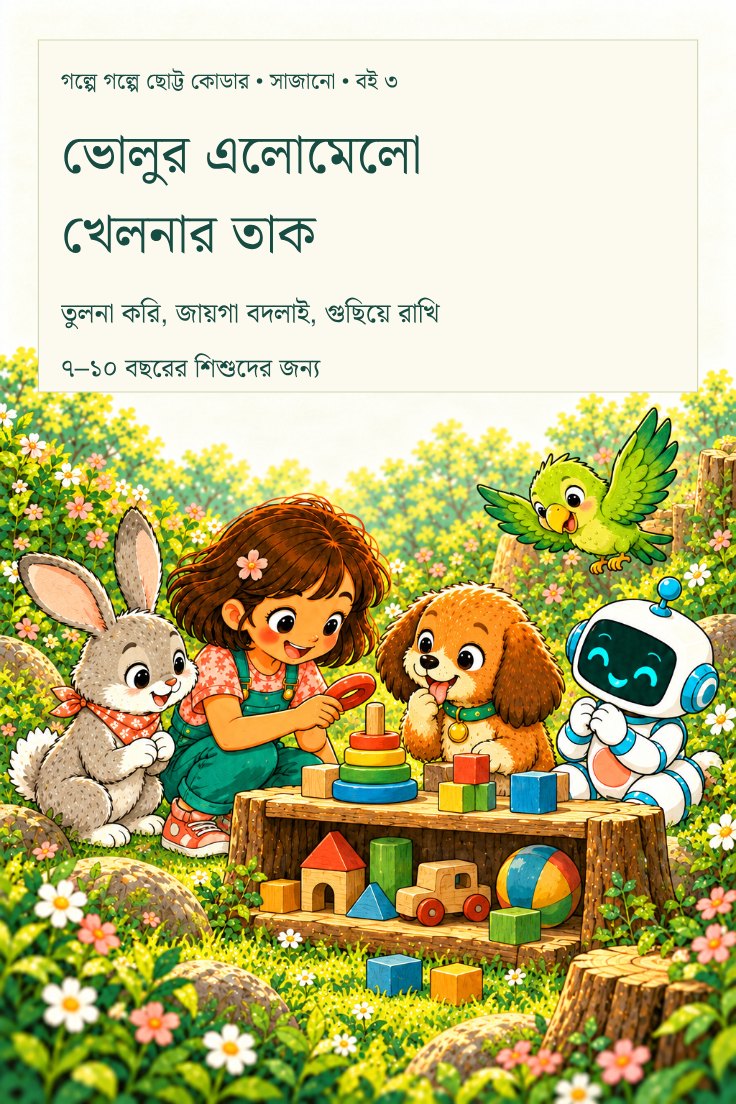 Cover of ভোলুর এলোমেলো খেলনার তাক
