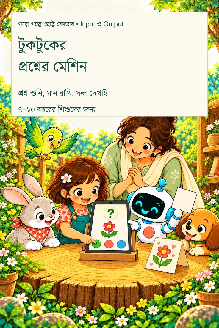 Cover of টুকটুকের প্রশ্নের মেশিন