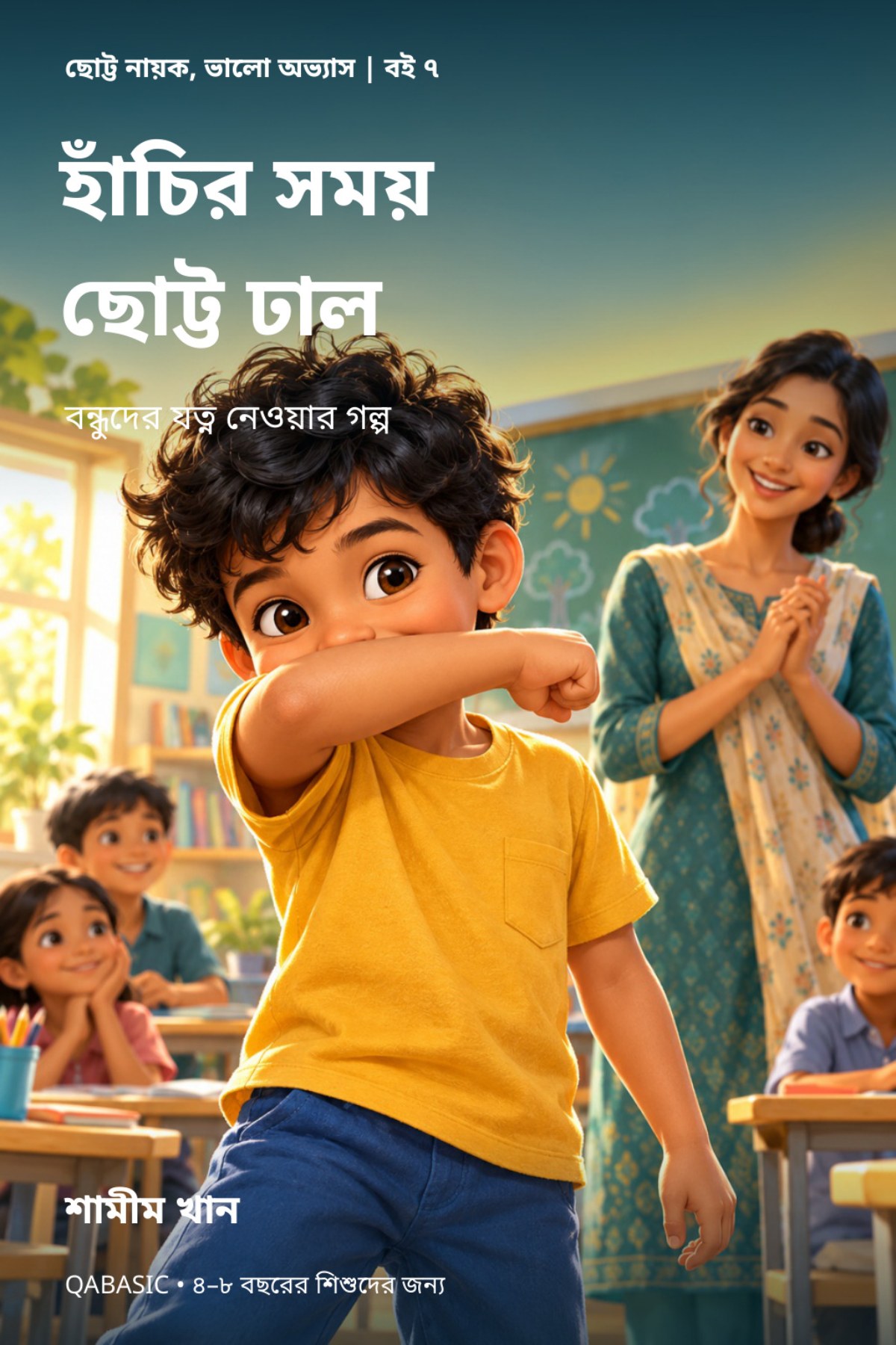 Cover of হাঁচির সময় ছোট্ট ঢাল