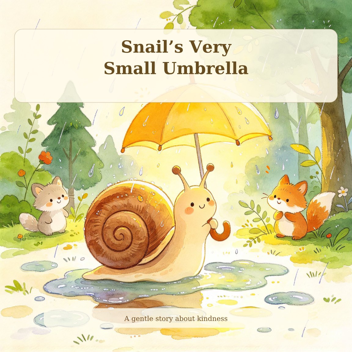 Cover of Snail's Very Small Umbrella