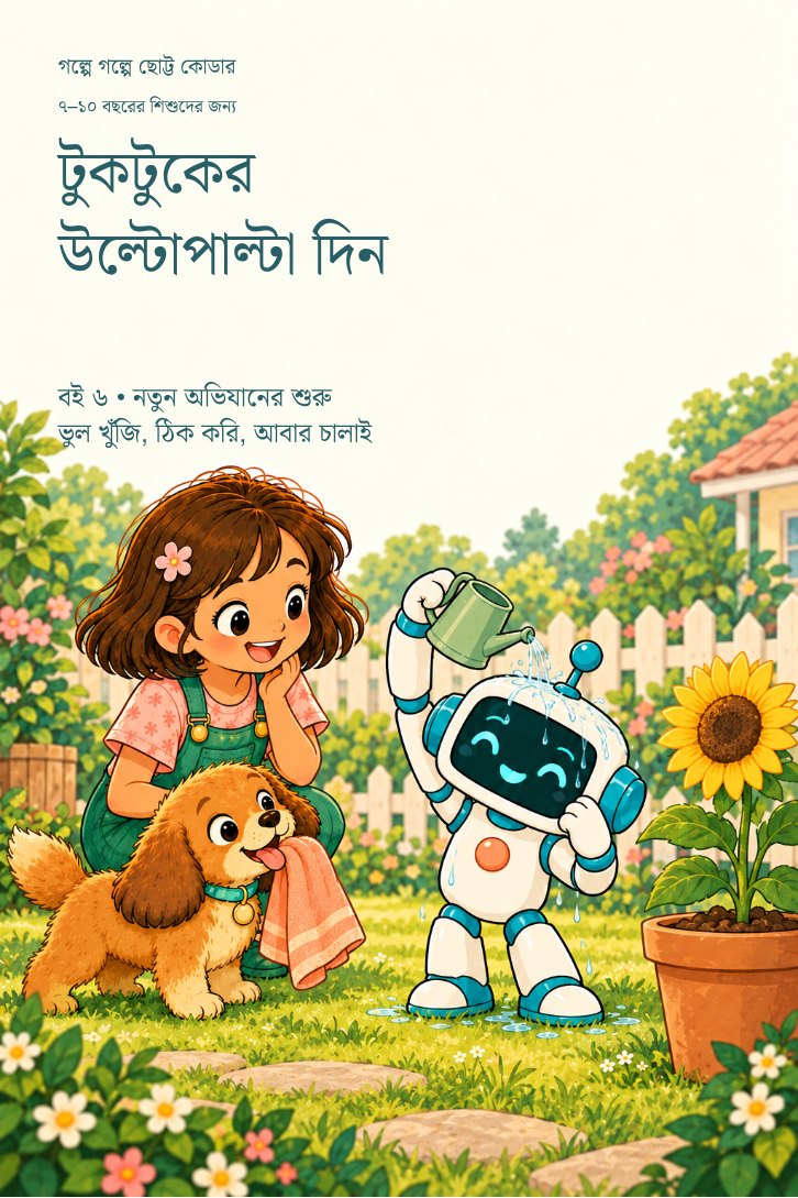 Cover of টুকটুকের উল্টোপাল্টা দিন