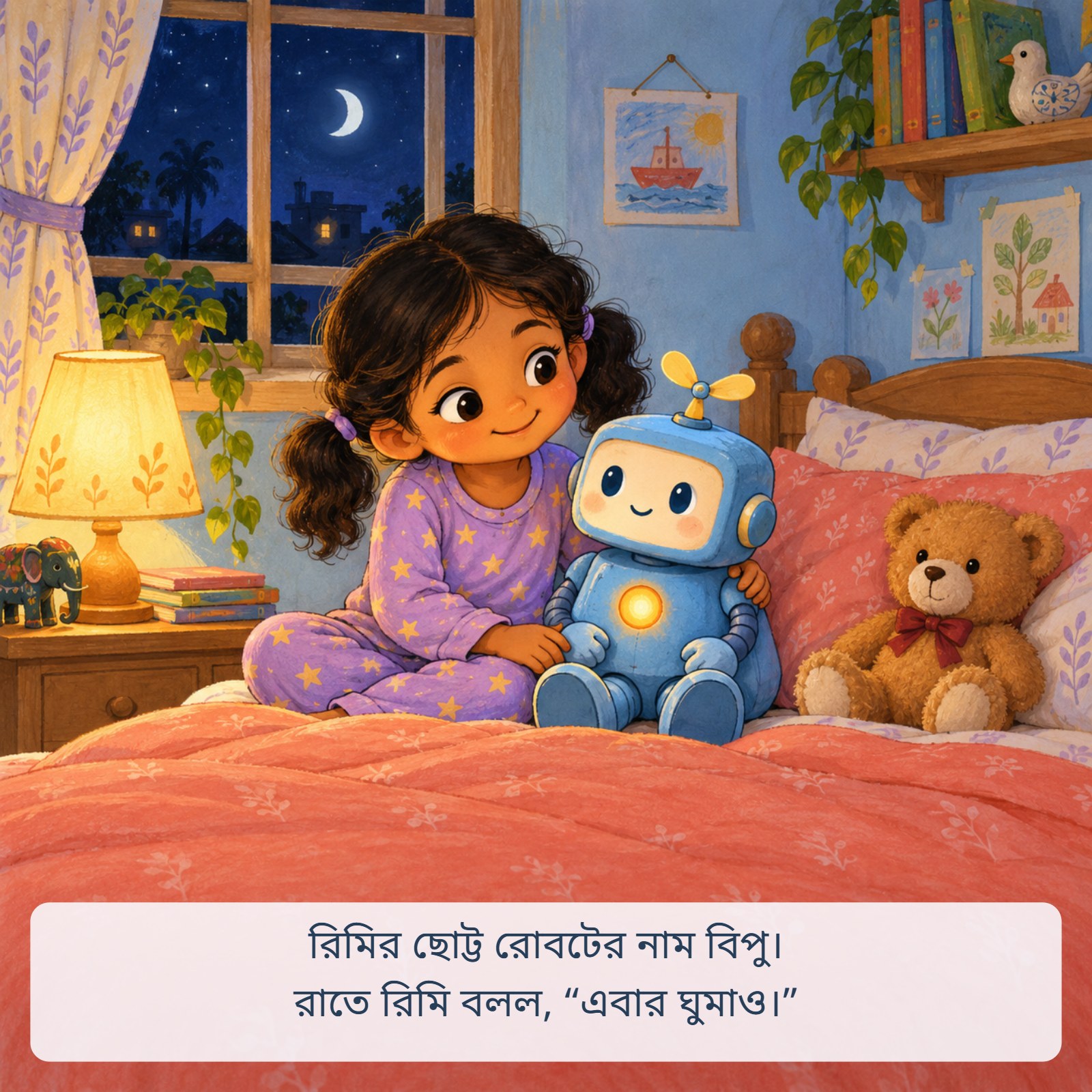 রোবটের ঘুম আসে না! — sample page 1