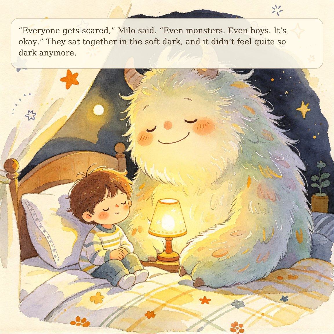 The Monster Who Needed a Night Light — sample page 4