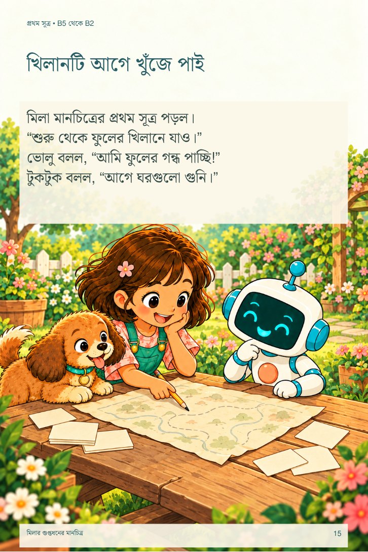 মিলার গুপ্তধনের মানচিত্র — sample page 2