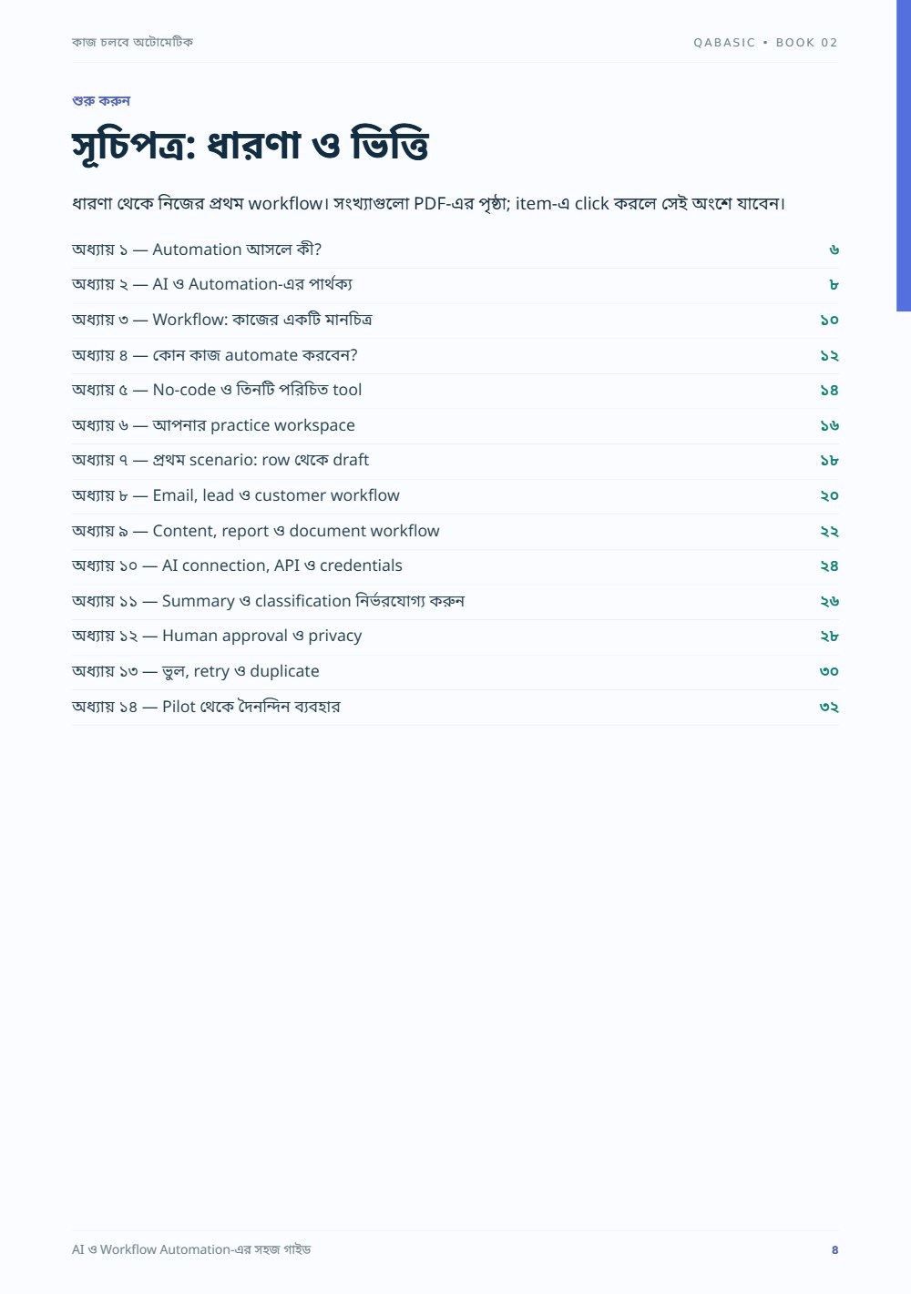 কাজ চলবে অটোমেটিক — sample page 2