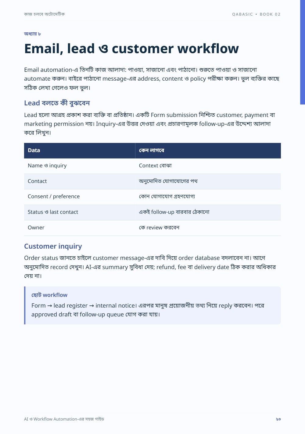 কাজ চলবে অটোমেটিক — sample page 4