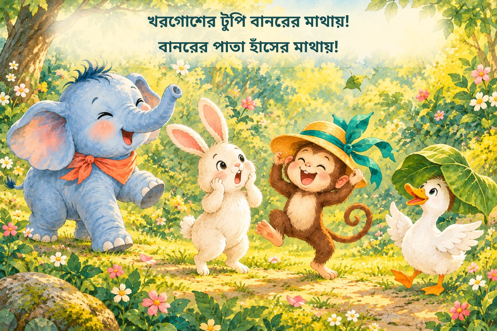 টুনুর হাঁচিতে হুলুস্থুল! — sample page 4