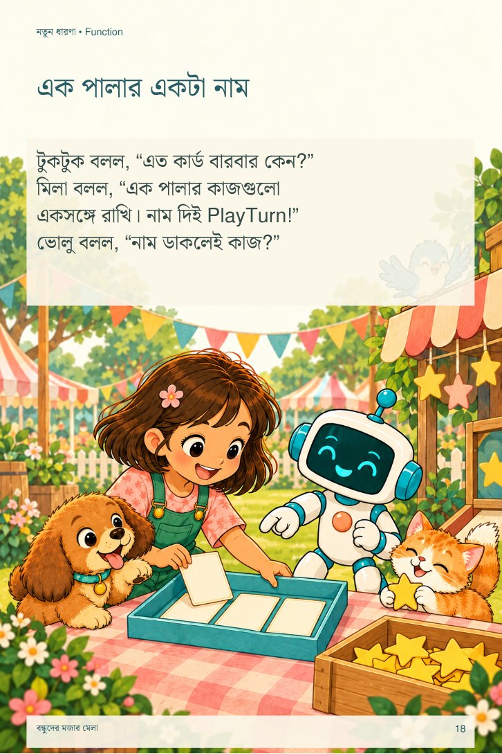 বন্ধুদের মজার মেলা — sample page 3