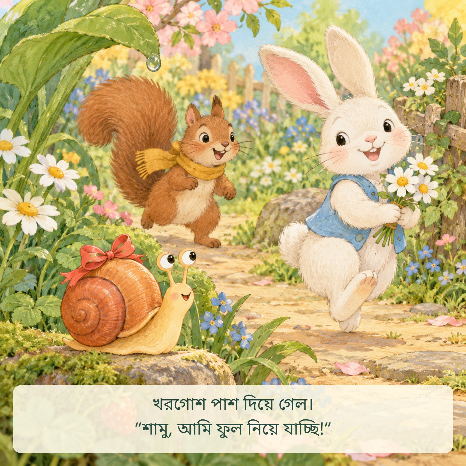 শামুকের জন্মদিনে তাড়াহুড়ো — sample page 2