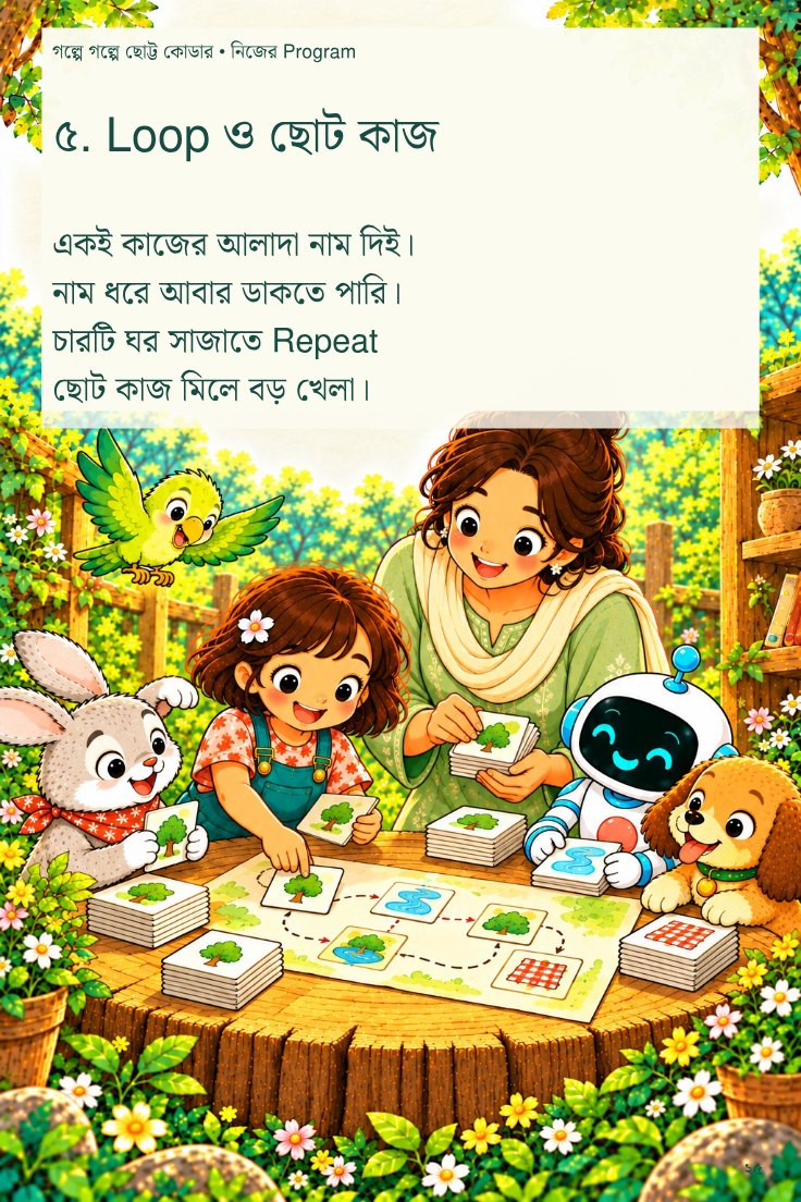 বনবন্ধুদের নিজের খেলা — sample page 3