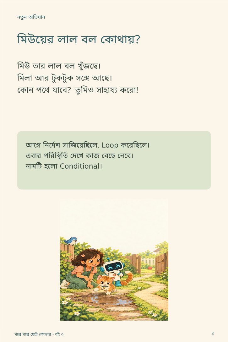 মিউ যাবে কোন পথে? — sample page 1