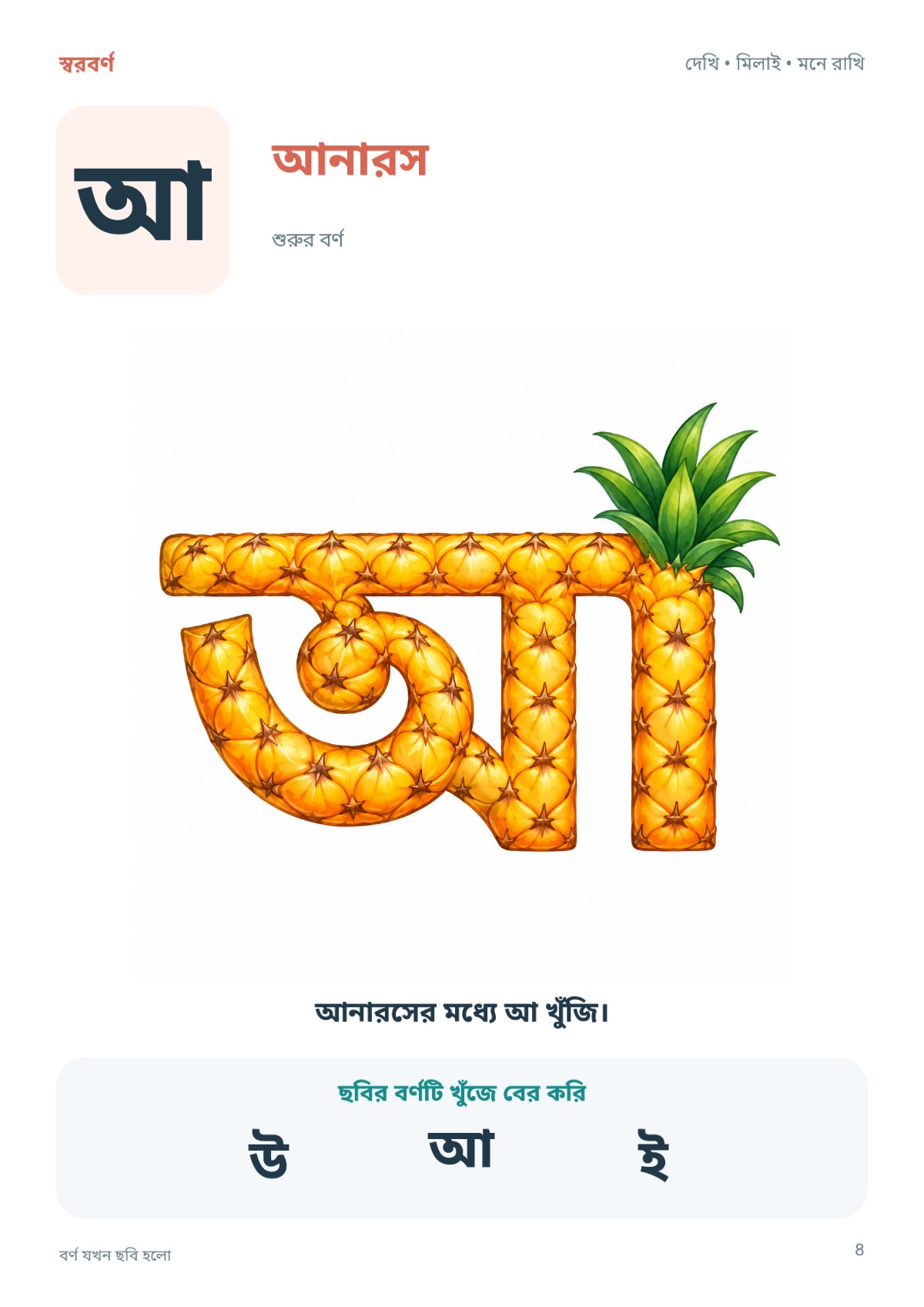 বর্ণ যখন ছবি হলো — sample page 3