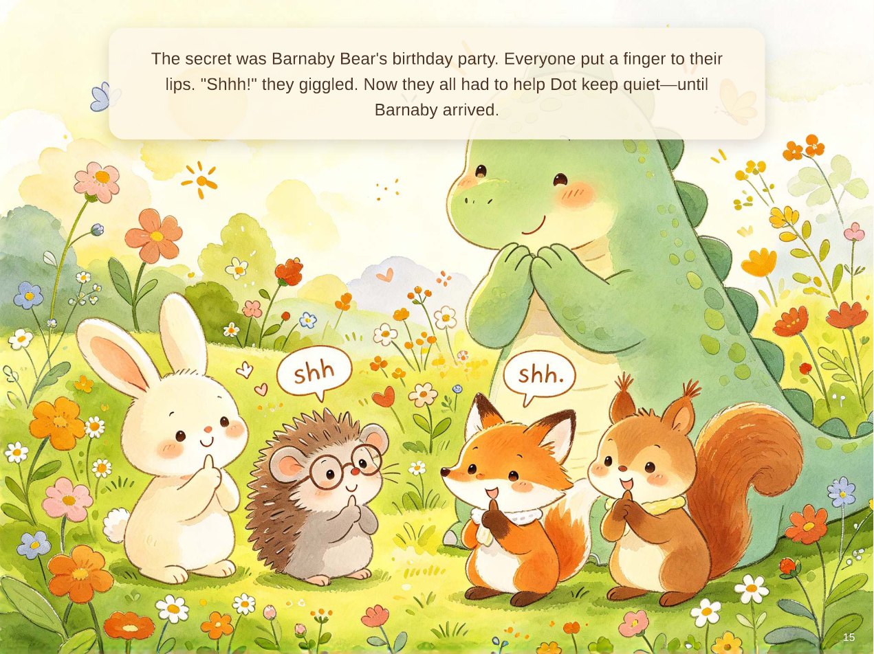 The Dinosaur Who Couldn't Whisper — sample page 3