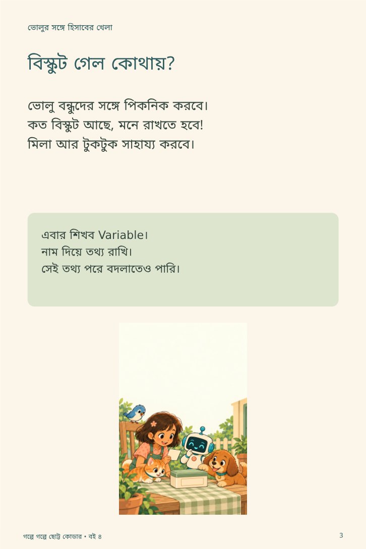 ভোলুর বিস্কুটের বাক্স — sample page 1