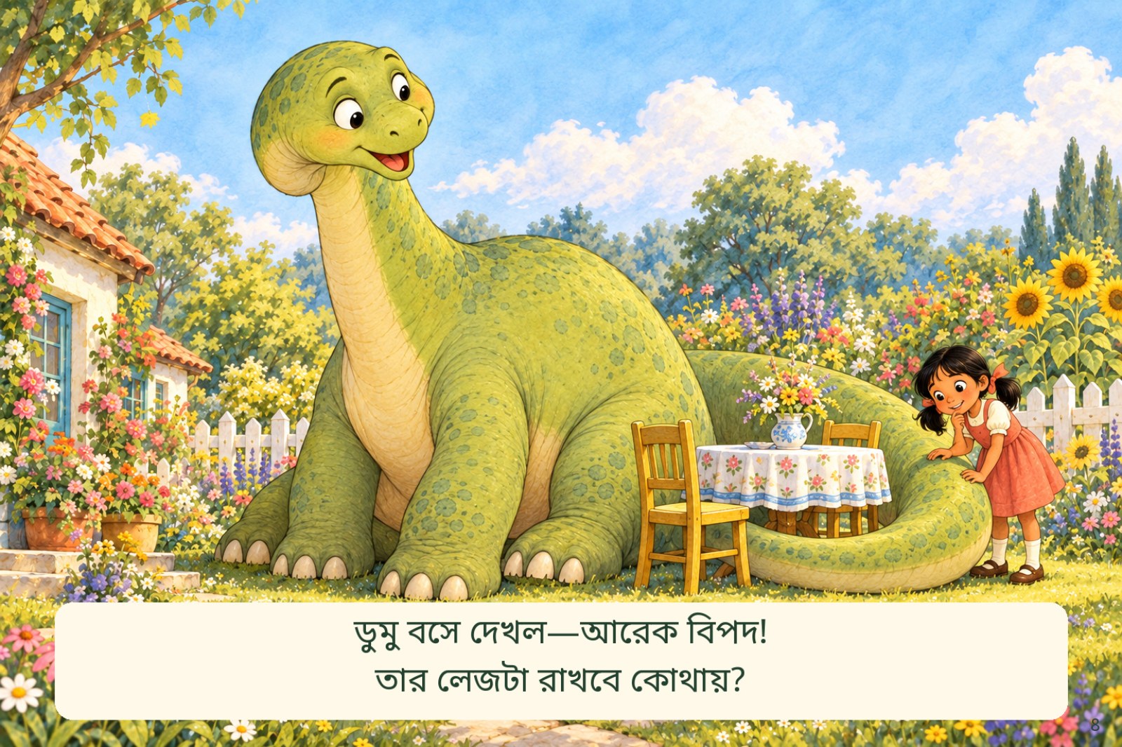 ডাইনোসরের ছোট্ট চেয়ার — sample page 3