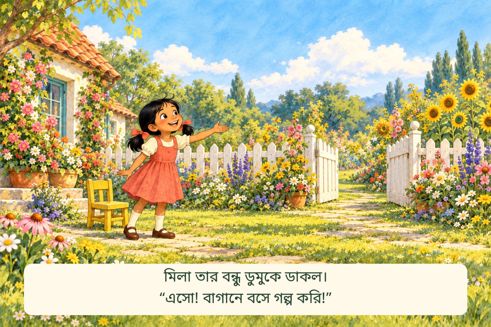 ডাইনোসরের ছোট্ট চেয়ার — sample page 1