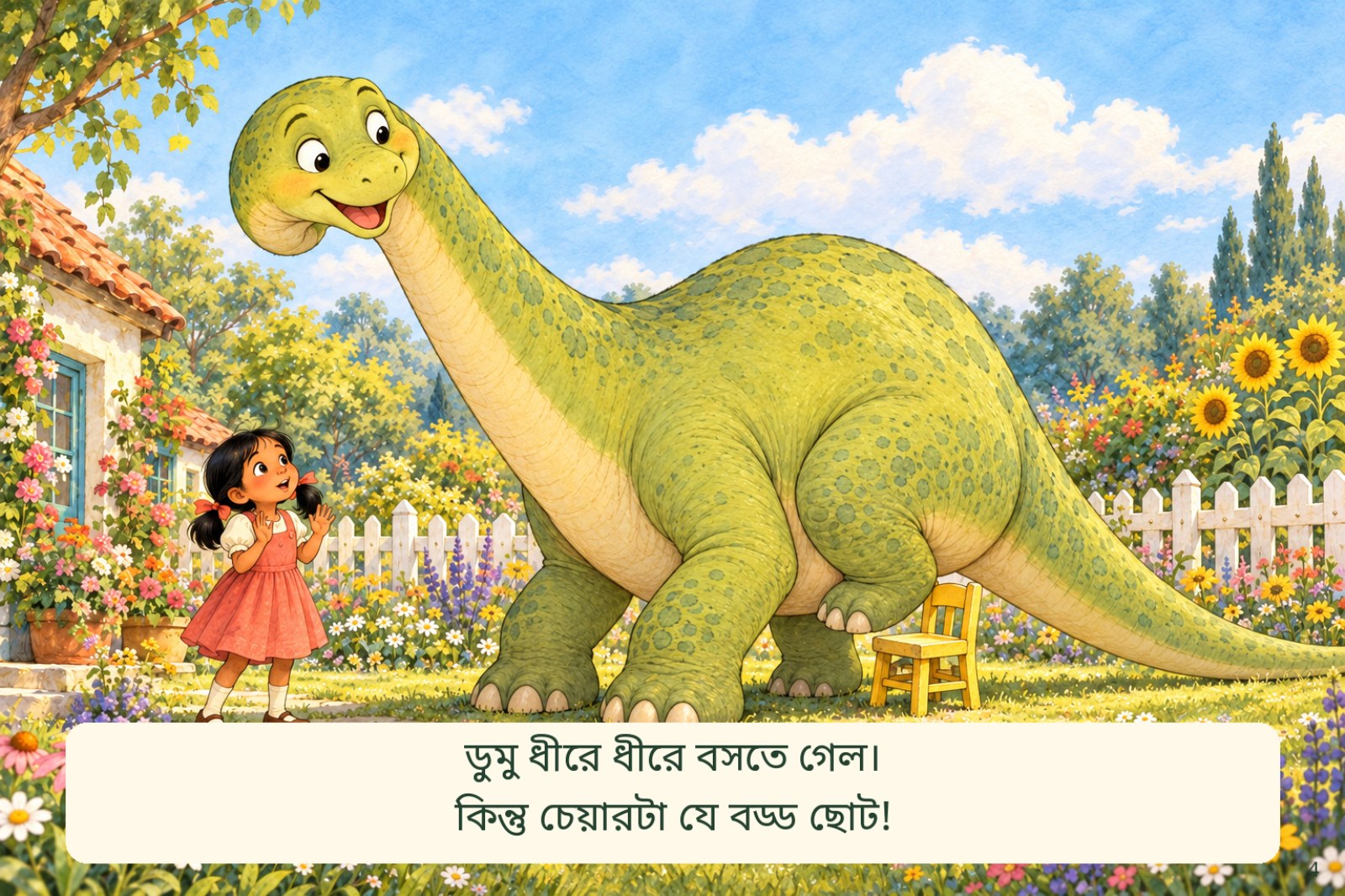 ডাইনোসরের ছোট্ট চেয়ার — sample page 2